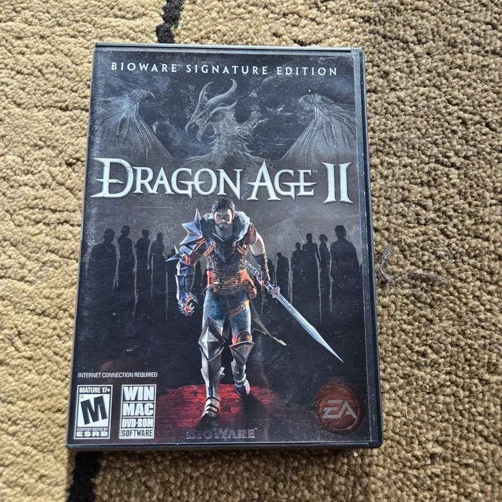 Dragon Age II BioWare Signature Edition PC Mac DVD-ROM EA BioWare RPG Game 2011